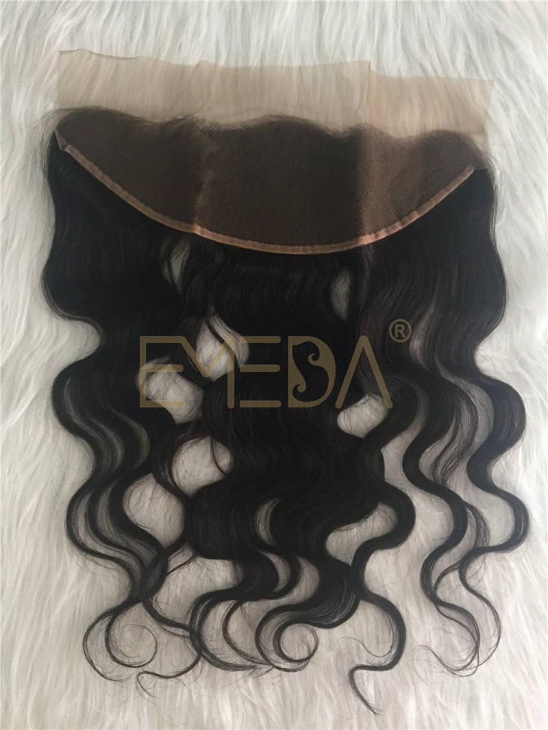 Lace  frontal hair virgin hair bundles with lace front with  baby hair YL253